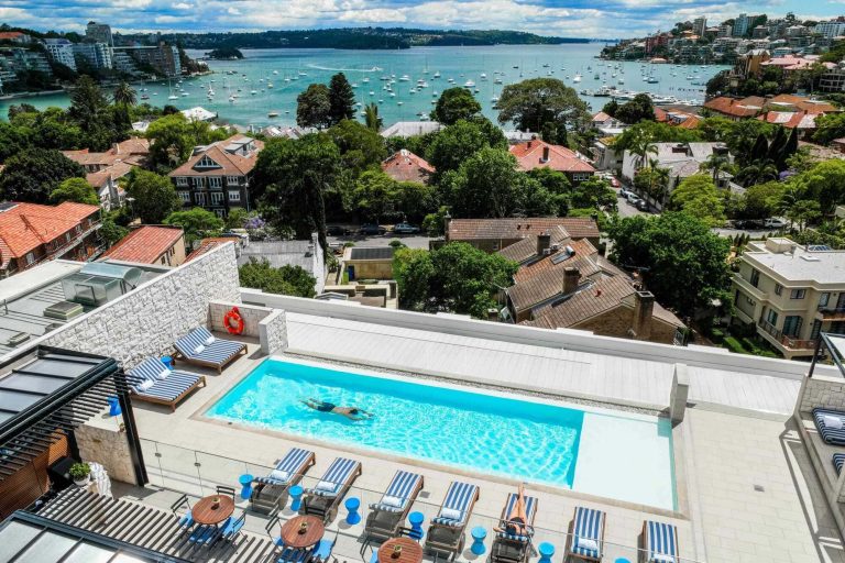 Rooftop Pool at Intercontinental Sydney Double Bay