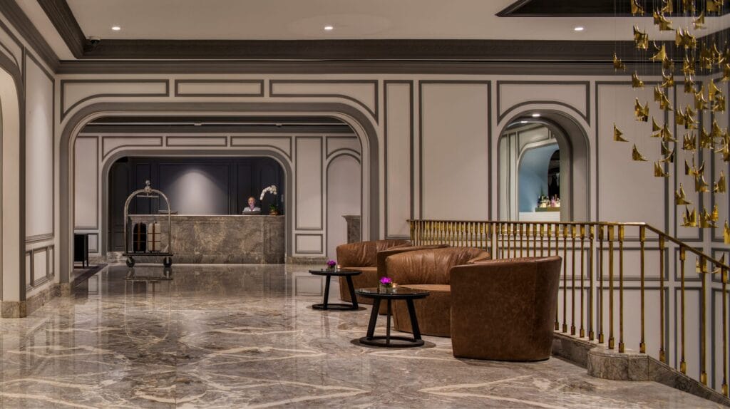 Lobby of the InterContinental Sydney Double Bay | Luxury Sydney Accommodation