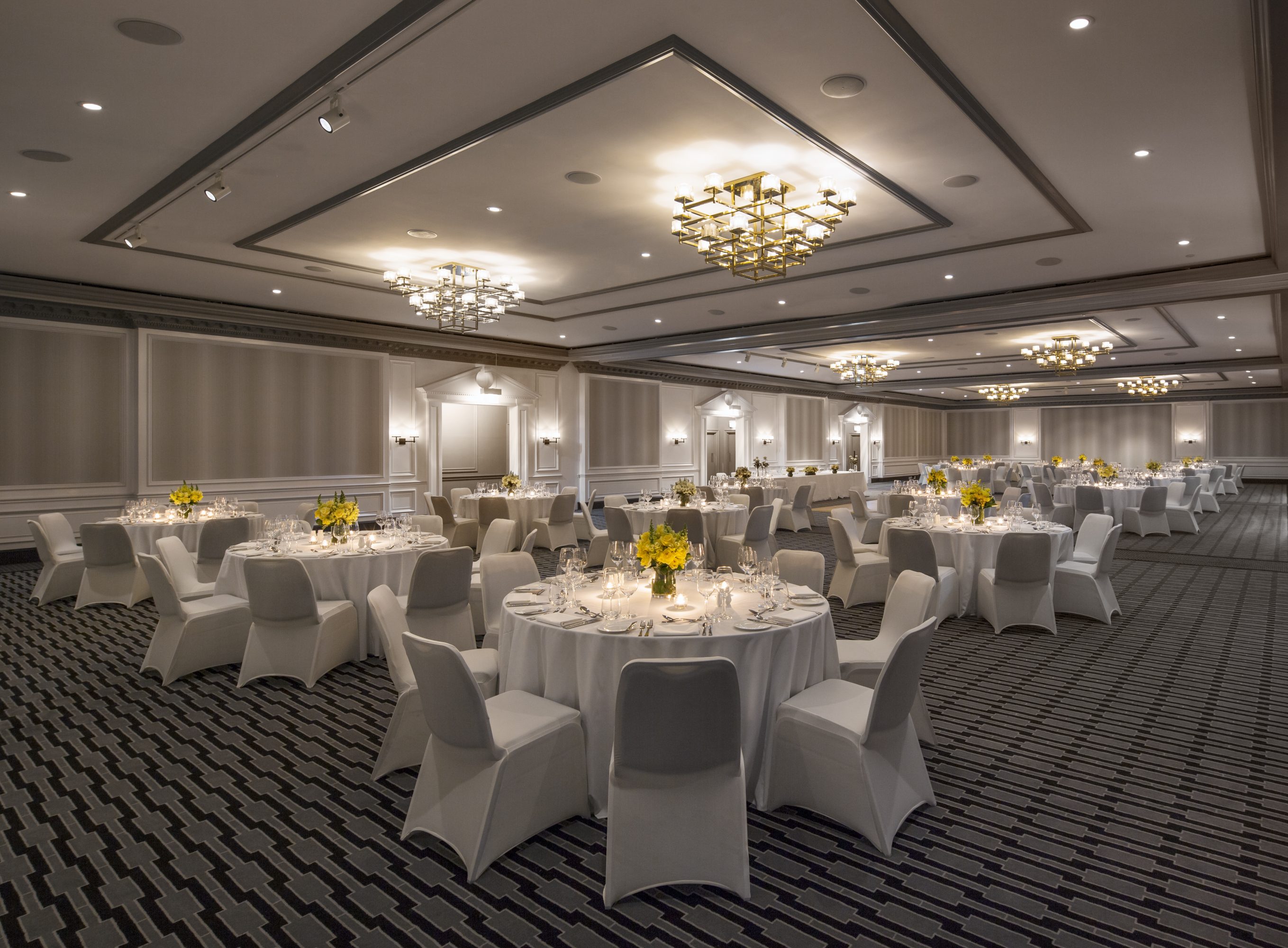Grand Ballroom - Dinner set up - InterContinental Sydney Double Bay